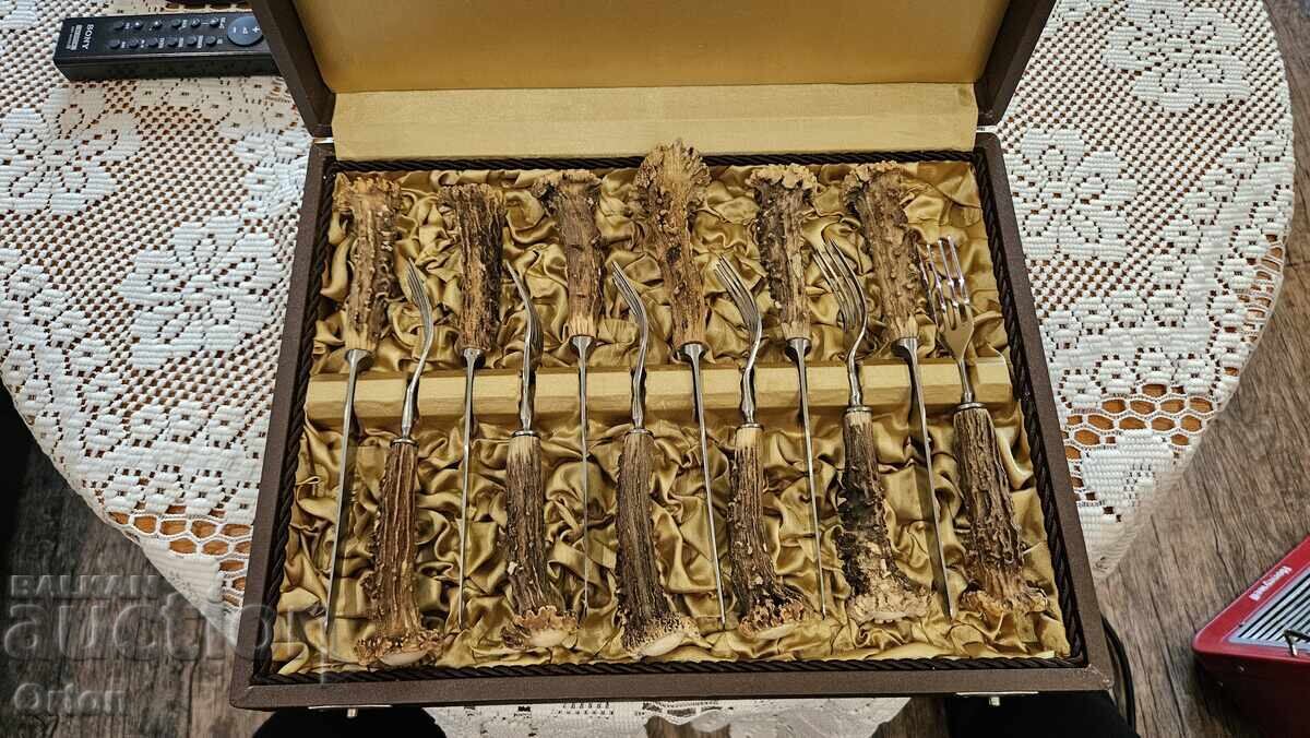 Vintage German Hunting Utensil Set with price 350.00 BGN | € 178.95