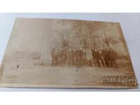 Fotografie Ruse Nicolae Staicov cu funcționari de la fabrică în Ruse