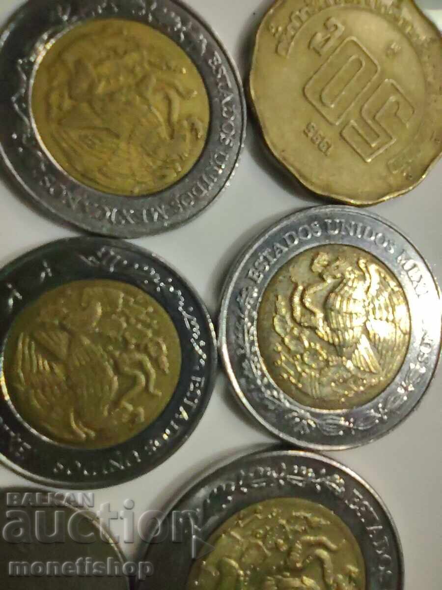 7 buc. Monede Mexic - 6 7 buc. Monede Mexic - 6
