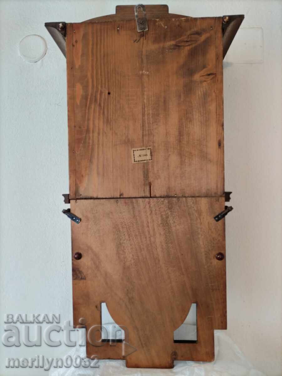 Ρολόι τοίχου Hamburg/American αρχές 20ου αιώνα ΛΕΙΤΟΥΡΓΙΚΟ - 5 Ρολόι τοίχου Hamburg/American αρχές 20ου αιώνα ΛΕΙΤΟΥΡΓΙΚΟ - 5