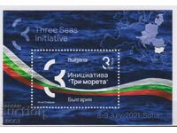 Καθαρό μπλοκ Πρωτοβουλίας "Τριών Θαλασσών" 2021 από τη Βουλγαρία