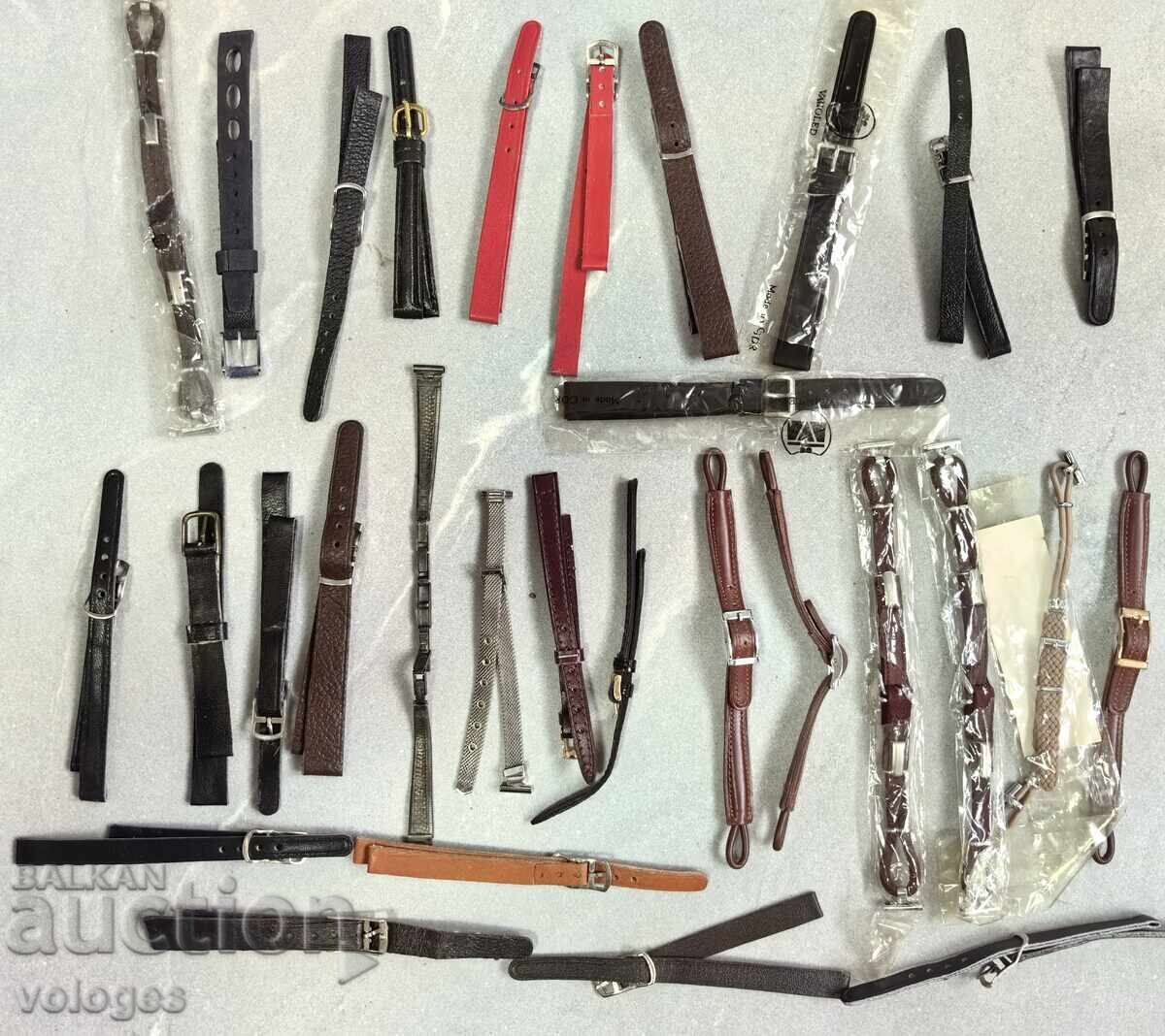 Lot of watch straps for women's watches Lot of watch straps for women's watches