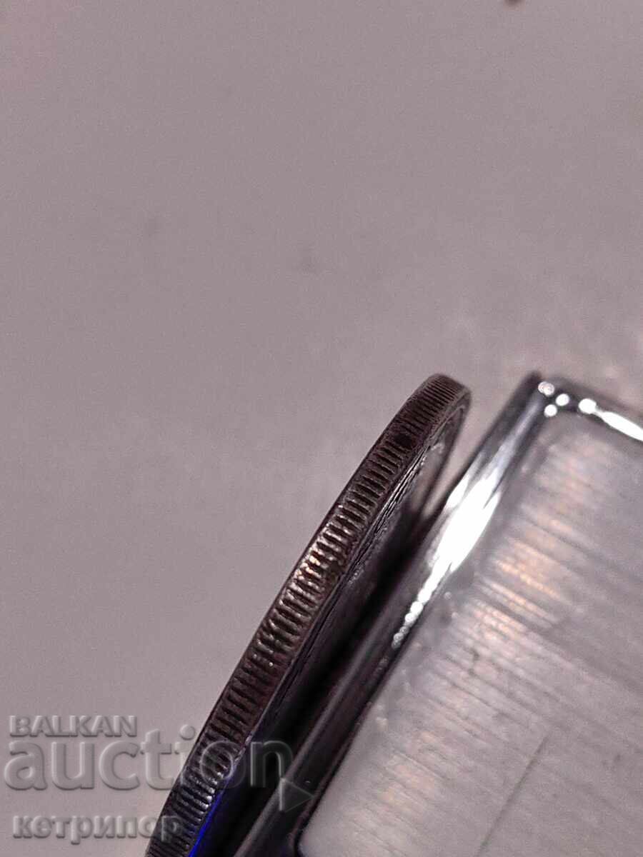 Аукцион 1 крона краун Великобритания 1890 г сребърна