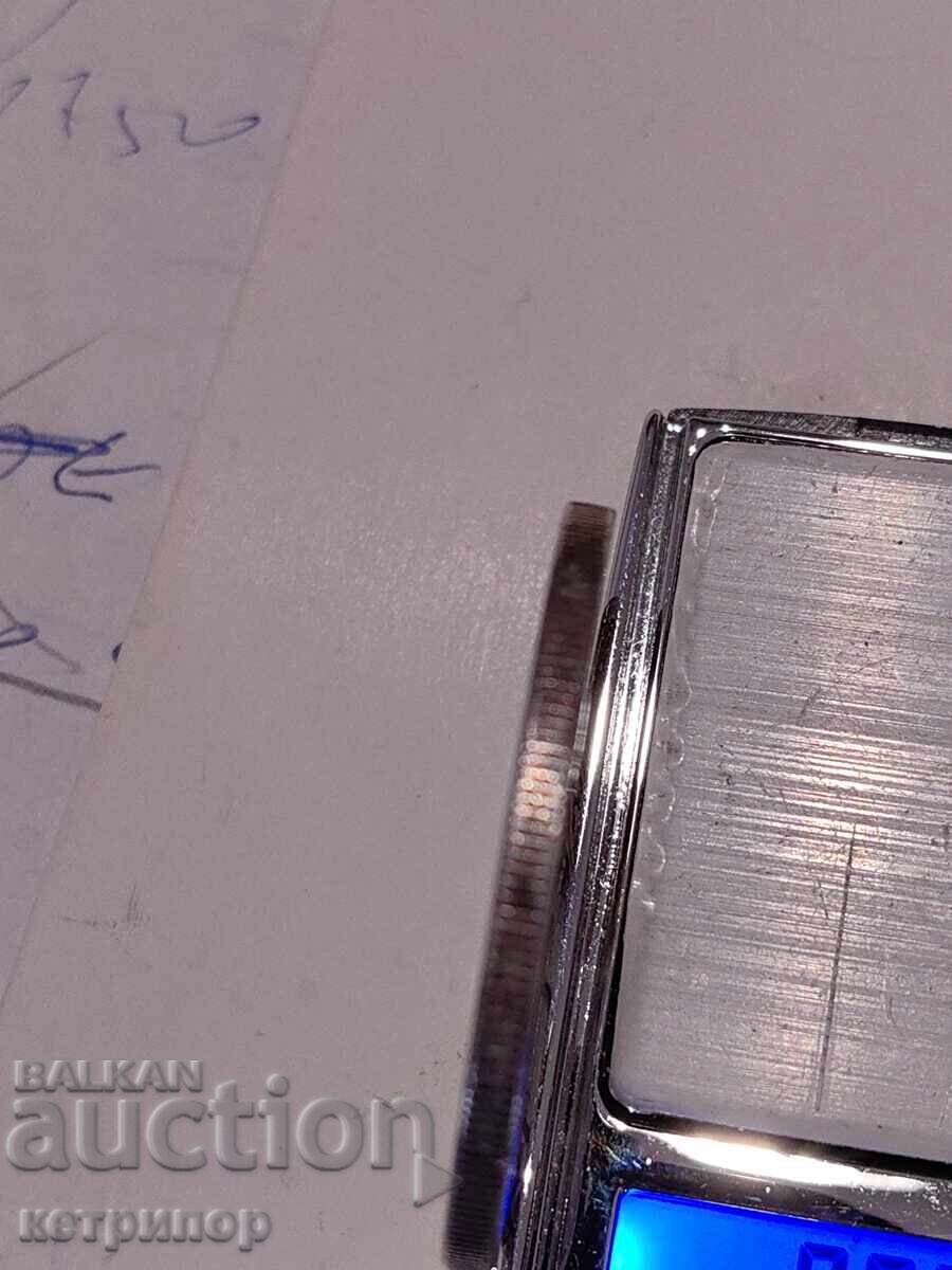 Δημοπρασία 1 κορώνα στέμμα Ηνωμένου Βασιλείου 1889 ασημένιο