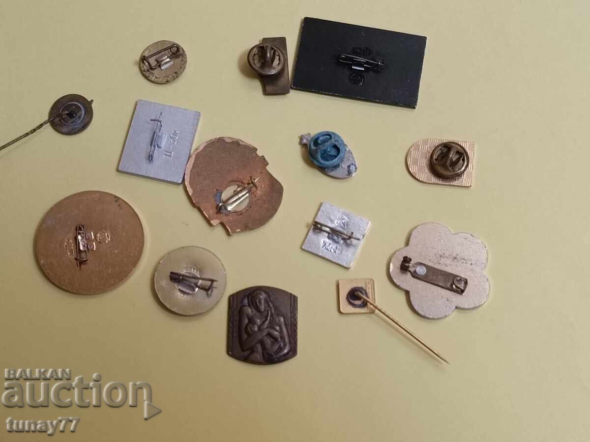 Lot of collectible badges collection with price 13.00 BGN | € 6.65