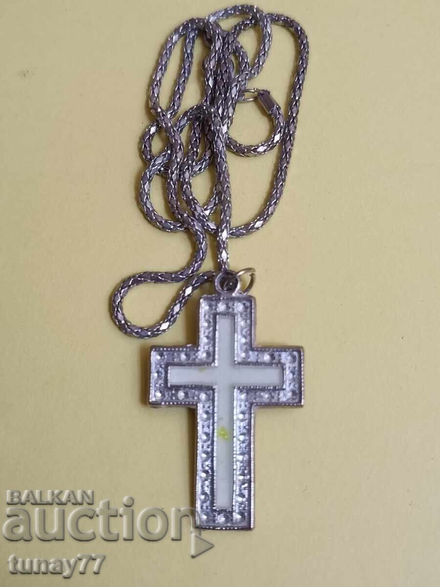 Παράδοση Σπάνιο Κολιέ Σταυρός Ομορφιά