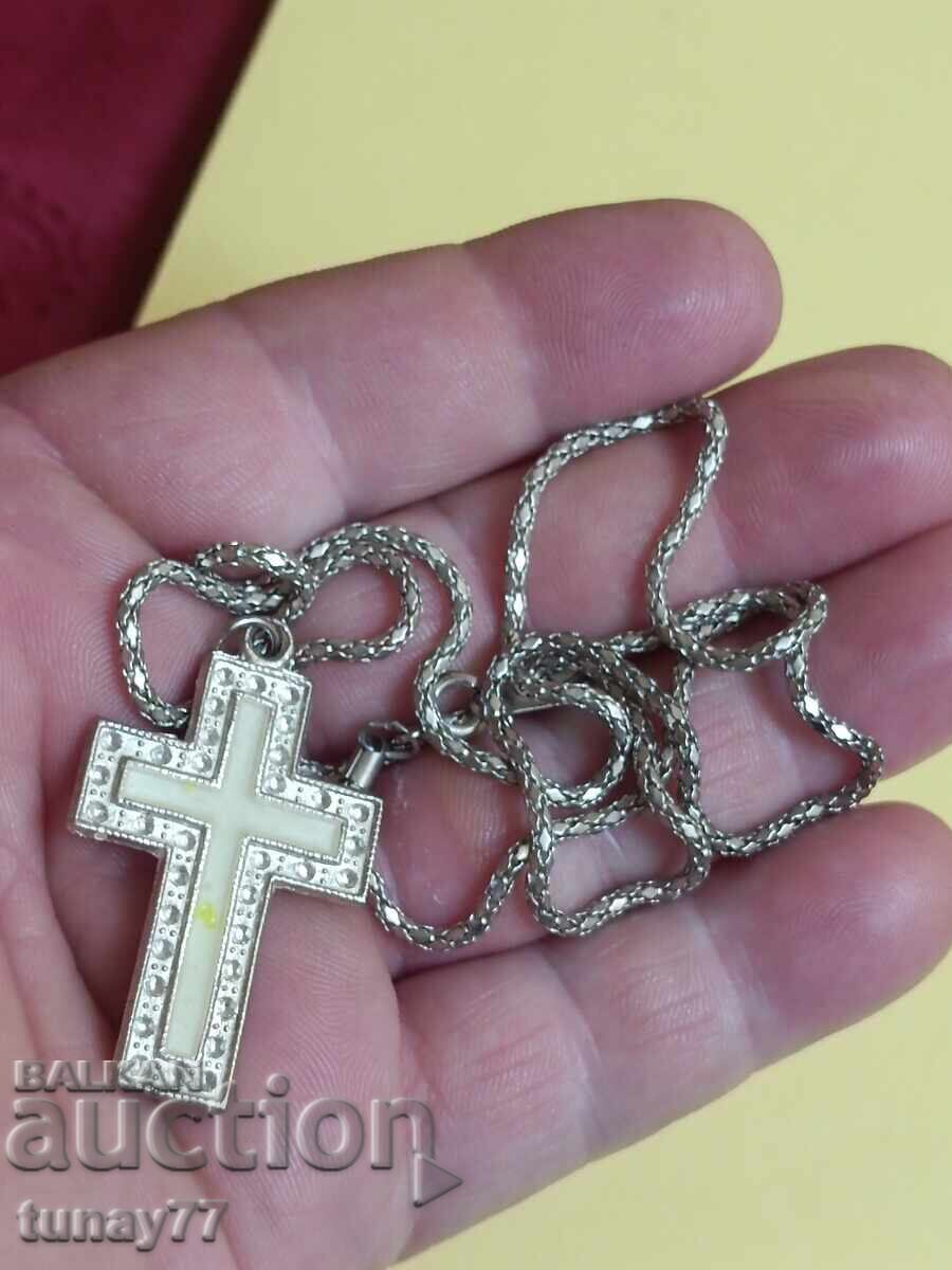 Σπάνιο Κολιέ Σταυρός Ομορφιά