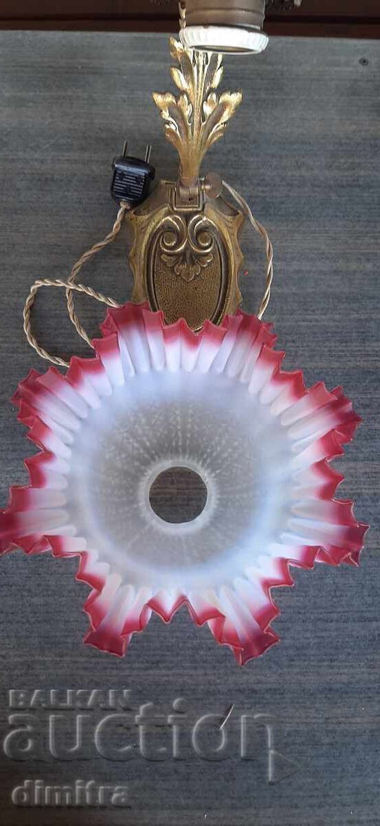 Παλιό μπρούτζινο φωτιστικό - 5