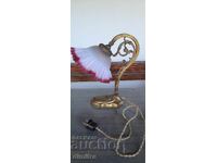 Стара бронзова лампа