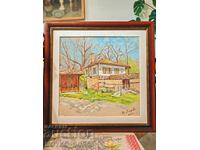 Πίνακας της Ρουσενιανής ζωγράφου Βιολέτα Λάλεβα