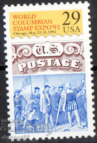1992. USA. World Columbian Philatelic Exhibition 1992. USA. World Columbian Philatelic Exhibition