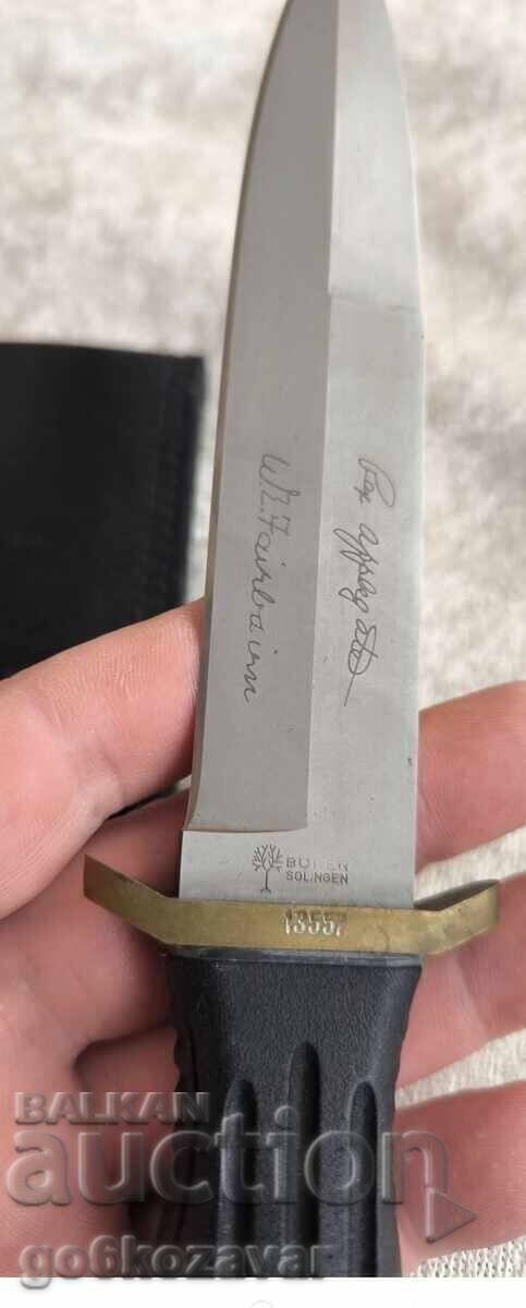 Boker Applegate-Fairbairn Combat II RRR foarte rar ! - 5