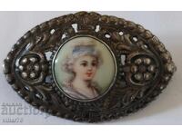 BROȘĂ DE ARGINT VECHI