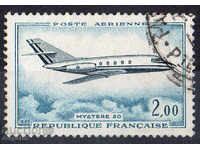 1965. France. Airplane "Mystere 20".