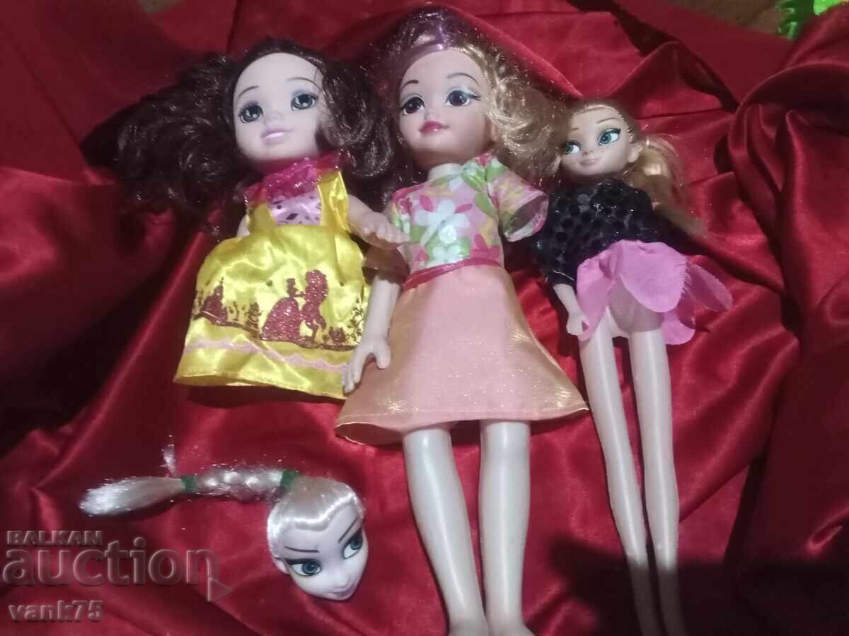 Ολόκληρη παρτίδα κούκλες, μερικές για επισκευή και ανταλλακτικά με τιμή 2.00 BGN | € 1.02