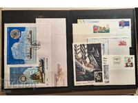 Ταχυδρομικά φάκελα 119 τεμάχια με άλμπουμ! Καράβια