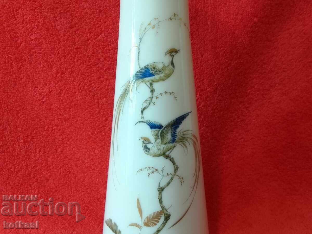 Old porcelain vase marked KAISER Germany 30 cm with price 65.50 BGN | € 33.49 Old porcelain vase marked KAISER Germany 30 cm with price 65.50 BGN | € 33.49