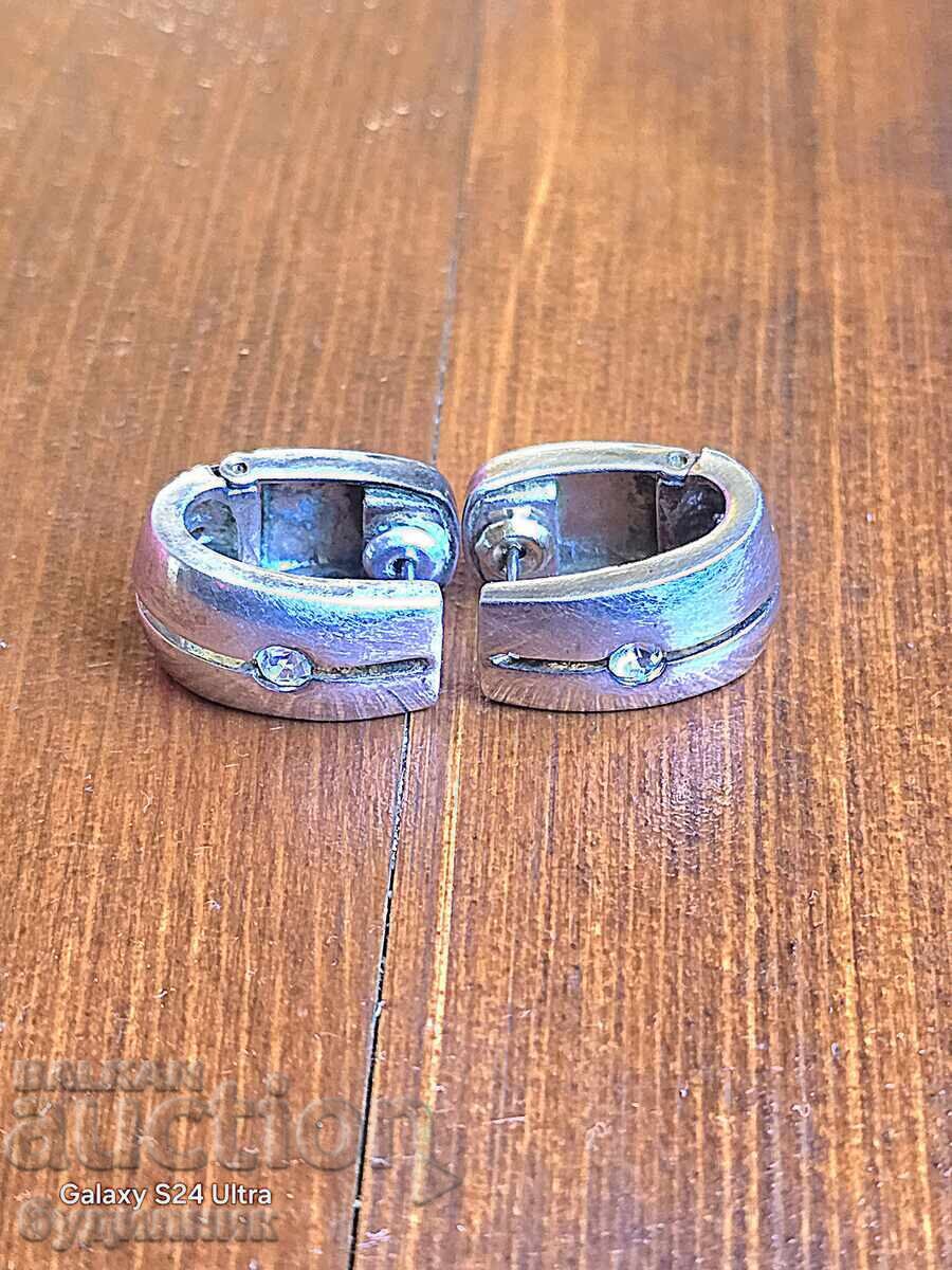 Solid Silver Earrings. 9.72 GRAMS. I'm launching over 100 Auctions with price 44.99 BGN | € 23.00 Solid Silver Earrings. 9.72 GRAMS. I'm launching over 100 Auctions with price 44.99 BGN | € 23.00