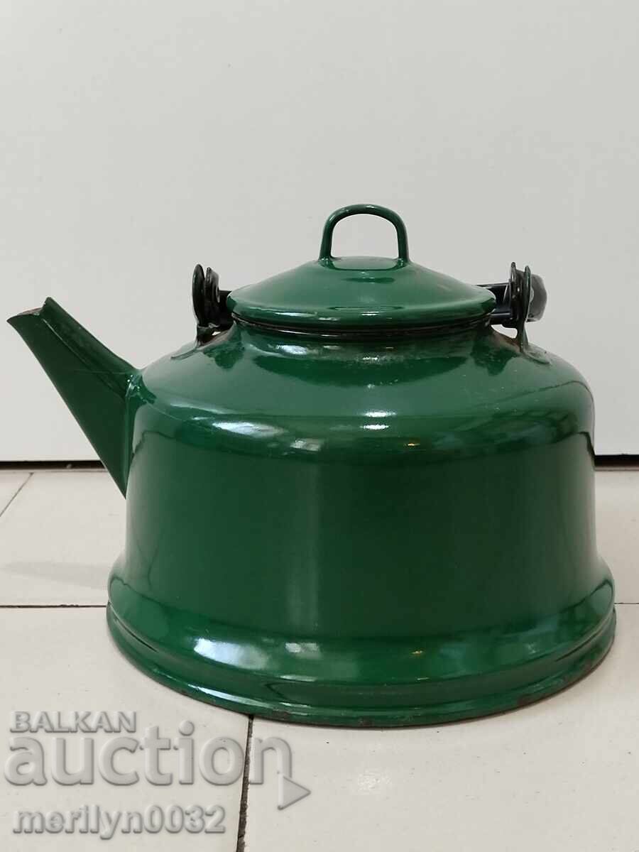 Επισμαλτωμένη τσαγιέρα από τη Σότσα, αγγείο με σμάλτο, ΕΣΣΔ με τιμή 45.00 BGN | € 23.01 Επισμαλτωμένη τσαγιέρα από τη Σότσα, αγγείο με σμάλτο, ΕΣΣΔ με τιμή 45.00 BGN | € 23.01