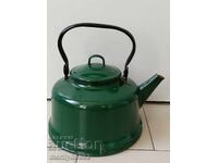 Επισμαλτωμένη τσαγιέρα από τη Σότσα, αγγείο με σμάλτο, ΕΣΣΔ