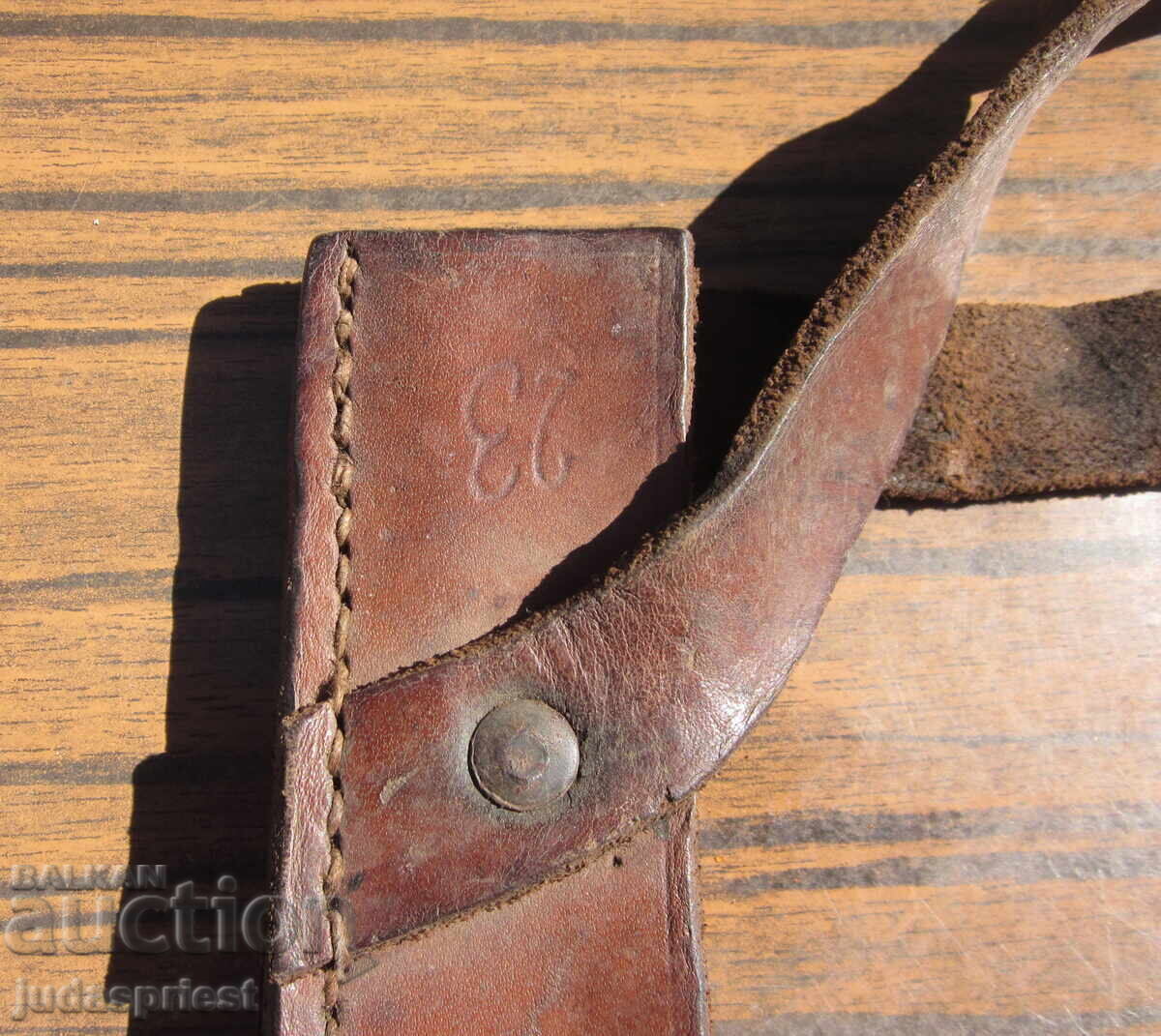 ΠΣΒ δερμάτινος θήκη για στρατιωτικό φτυάρι τάφρου με τιμή 15.00 BGN | € 7.67 ΠΣΒ δερμάτινος θήκη για στρατιωτικό φτυάρι τάφρου με τιμή 15.00 BGN | € 7.67