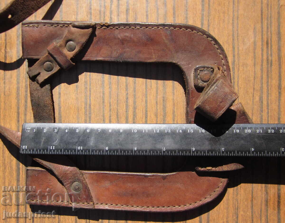 ΠΣΒ δερμάτινος θήκη για στρατιωτικό φτυάρι τάφρου - 7 ΠΣΒ δερμάτινος θήκη για στρατιωτικό φτυάρι τάφρου - 7