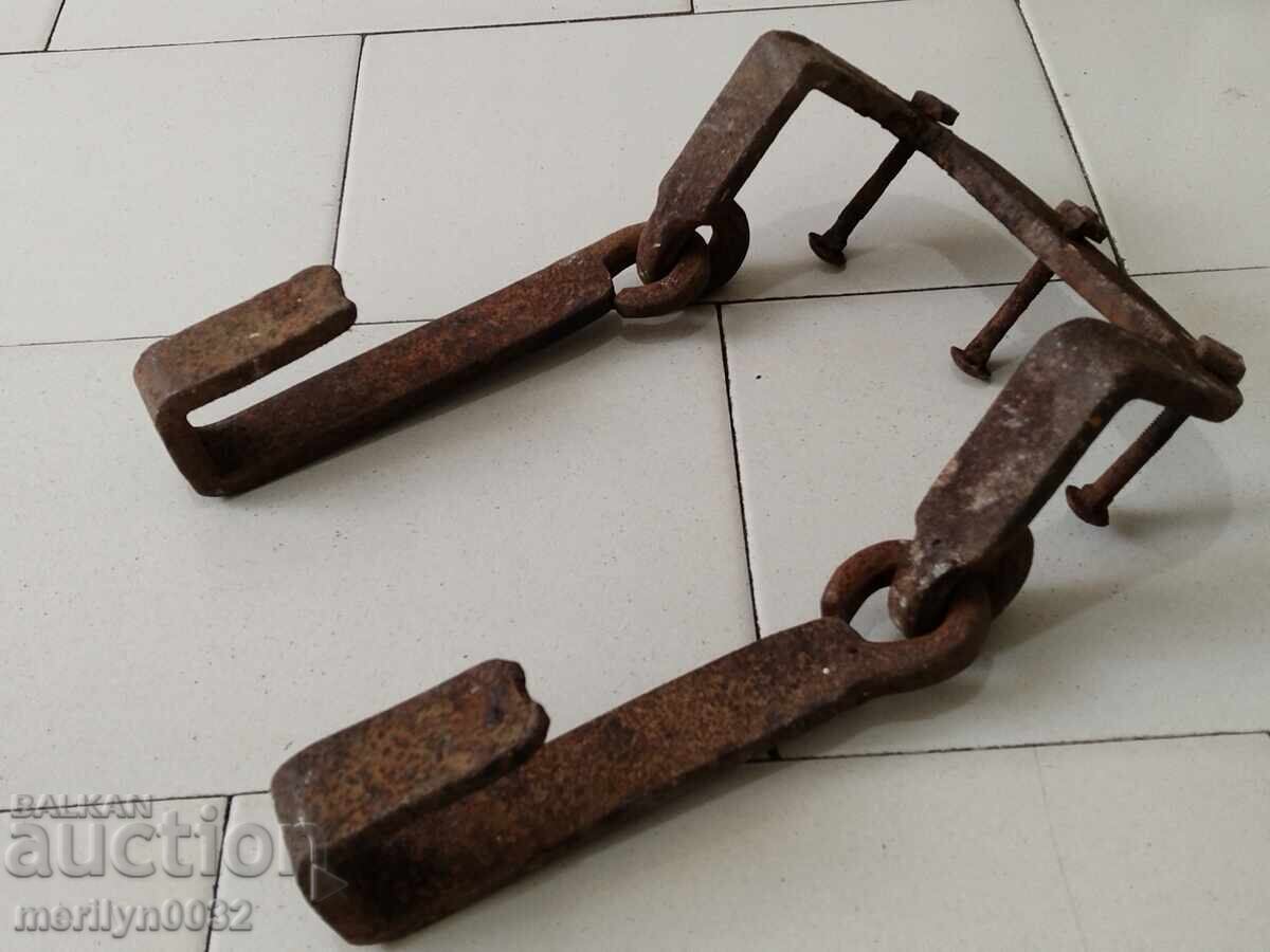Ковани железа за пейка на каруца