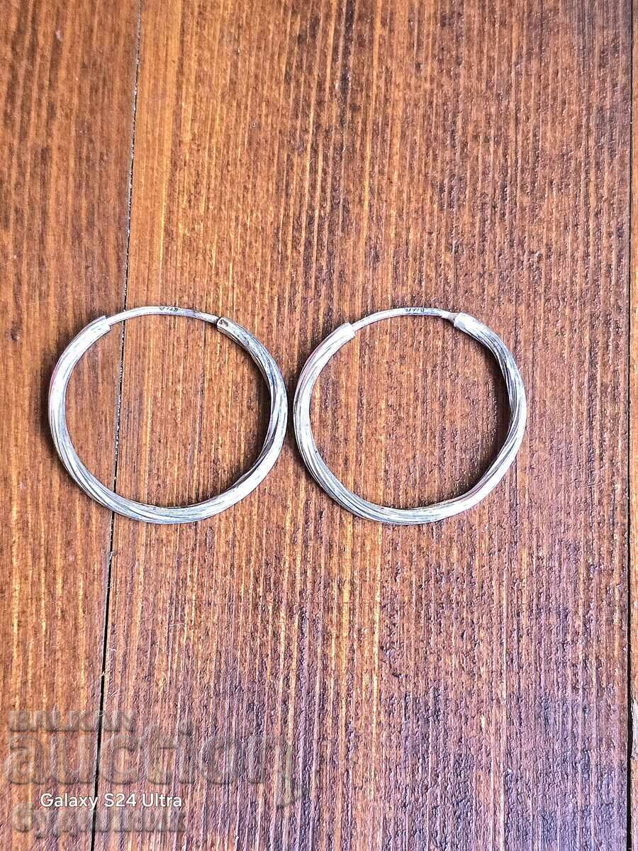 Silver earrings. I'm listing over 100 auctions. Take a look and stay tuned with price 15.99 BGN | € 8.18 Silver earrings. I'm listing over 100 auctions. Take a look and stay tuned with price 15.99 BGN | € 8.18