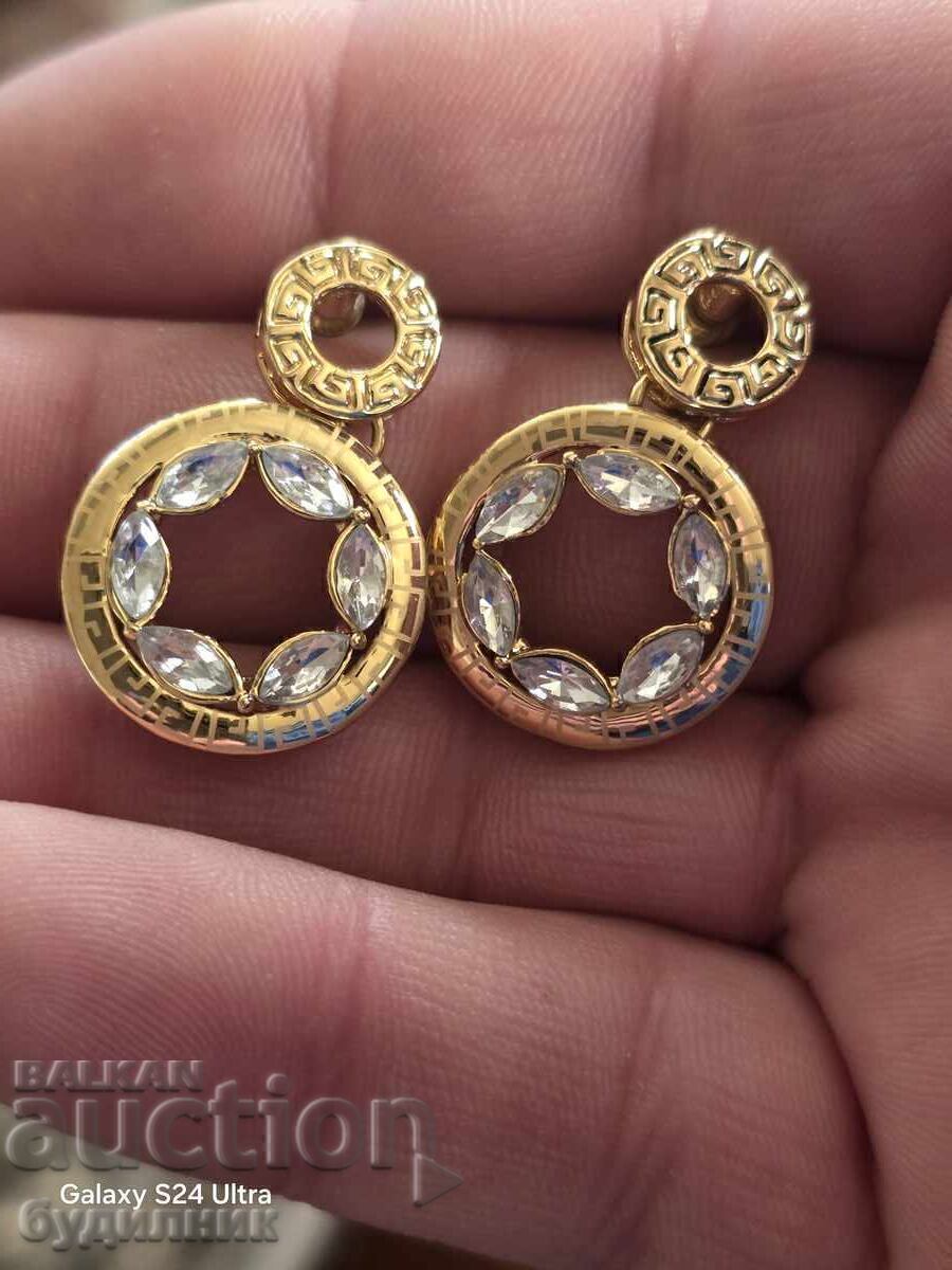 Аукцион Позлатени нови обеци БЗЦ Аукцион Позлатени нови обеци БЗЦ