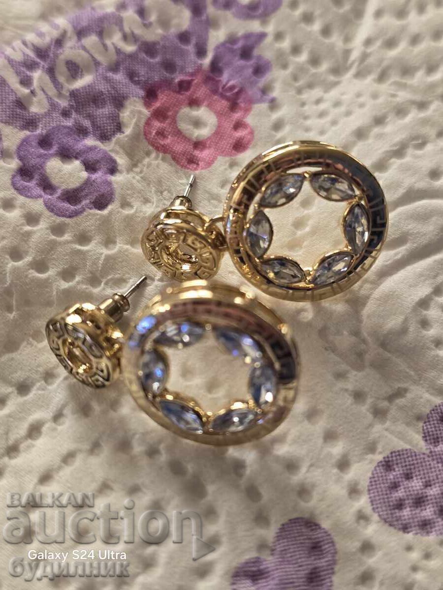 Позлатени нови обеци БЗЦ - 5 Позлатени нови обеци БЗЦ - 5