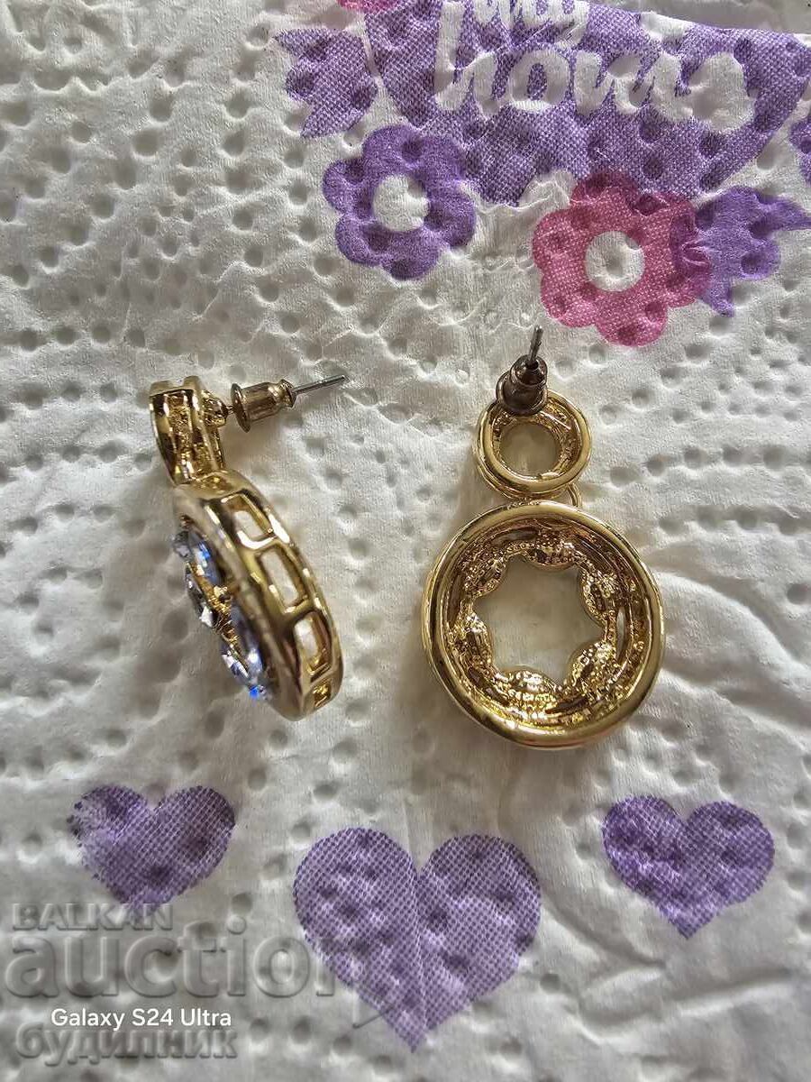 Позлатени нови обеци БЗЦ - 6 Позлатени нови обеци БЗЦ - 6