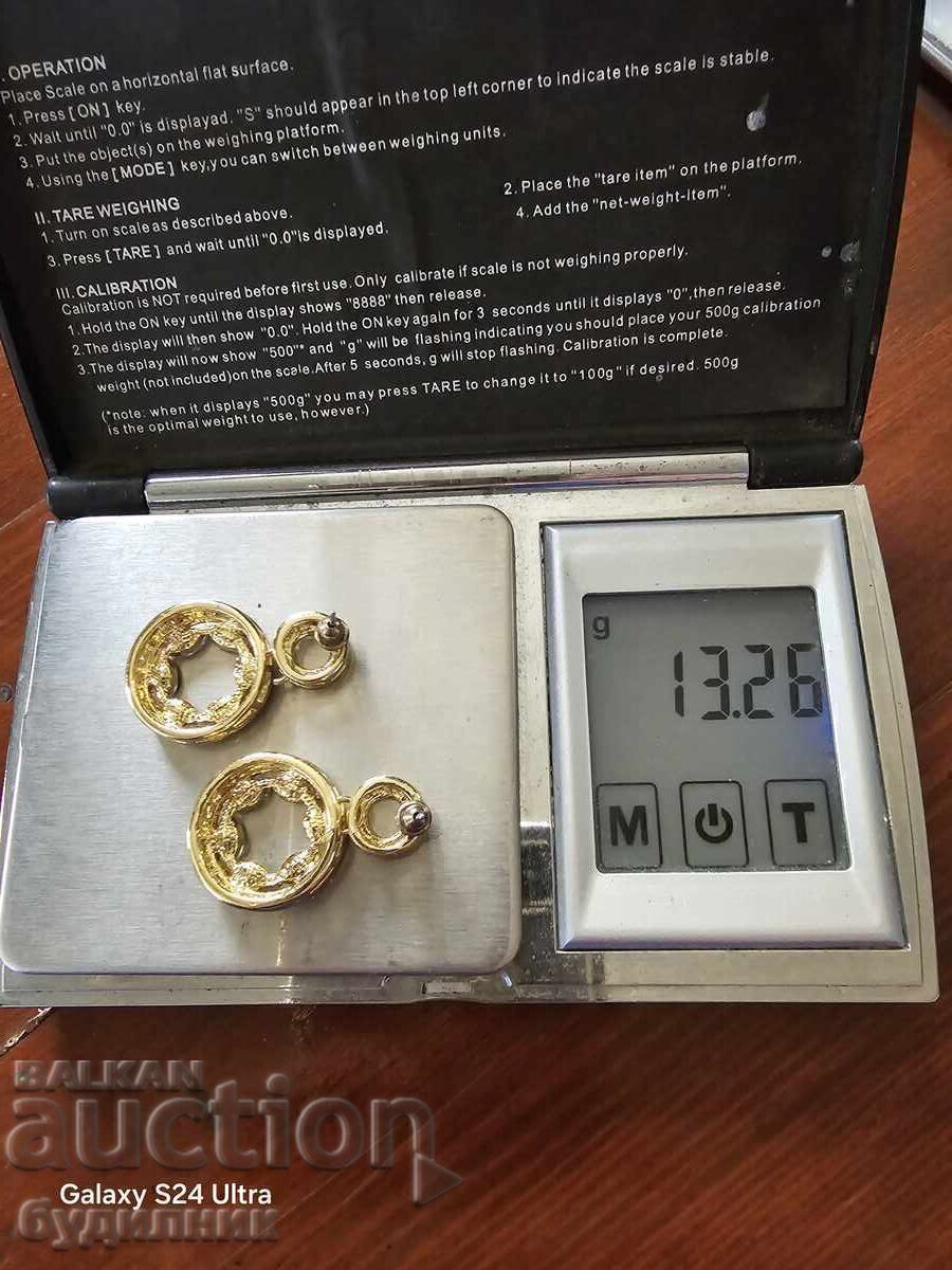 Позлатени нови обеци БЗЦ Позлатени нови обеци БЗЦ