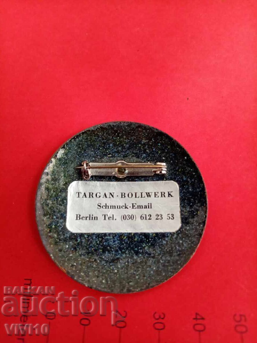 Antique Enamel Brooch Germany with price 40.00 BGN | € 20.45 Antique Enamel Brooch Germany with price 40.00 BGN | € 20.45