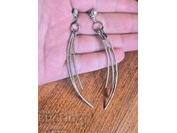 SILVER EARRINGS. I'M LISTING OVER 100 AUCTIONS. CHECK THEM OUT AND