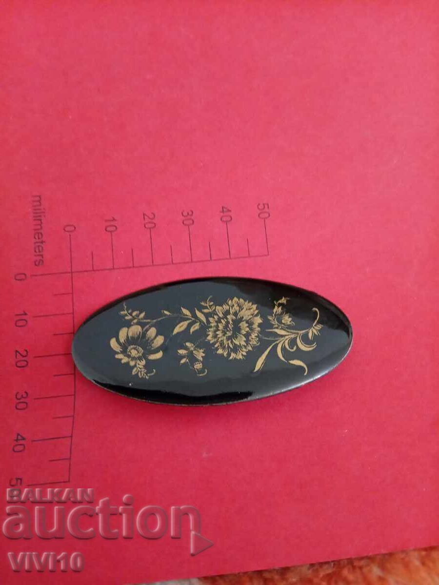 Antique Enamel Brooch Antique Enamel Brooch