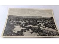 Carte poștală Kuršumlija Vedere cu samocov 1935