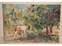 Peter Nenov Graphic, Monotype Landscape