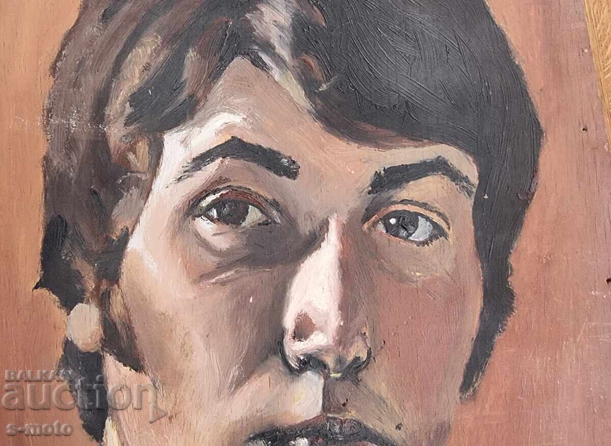 Petar Nikolov tablou ulei portret - 7 Petar Nikolov tablou ulei portret - 7