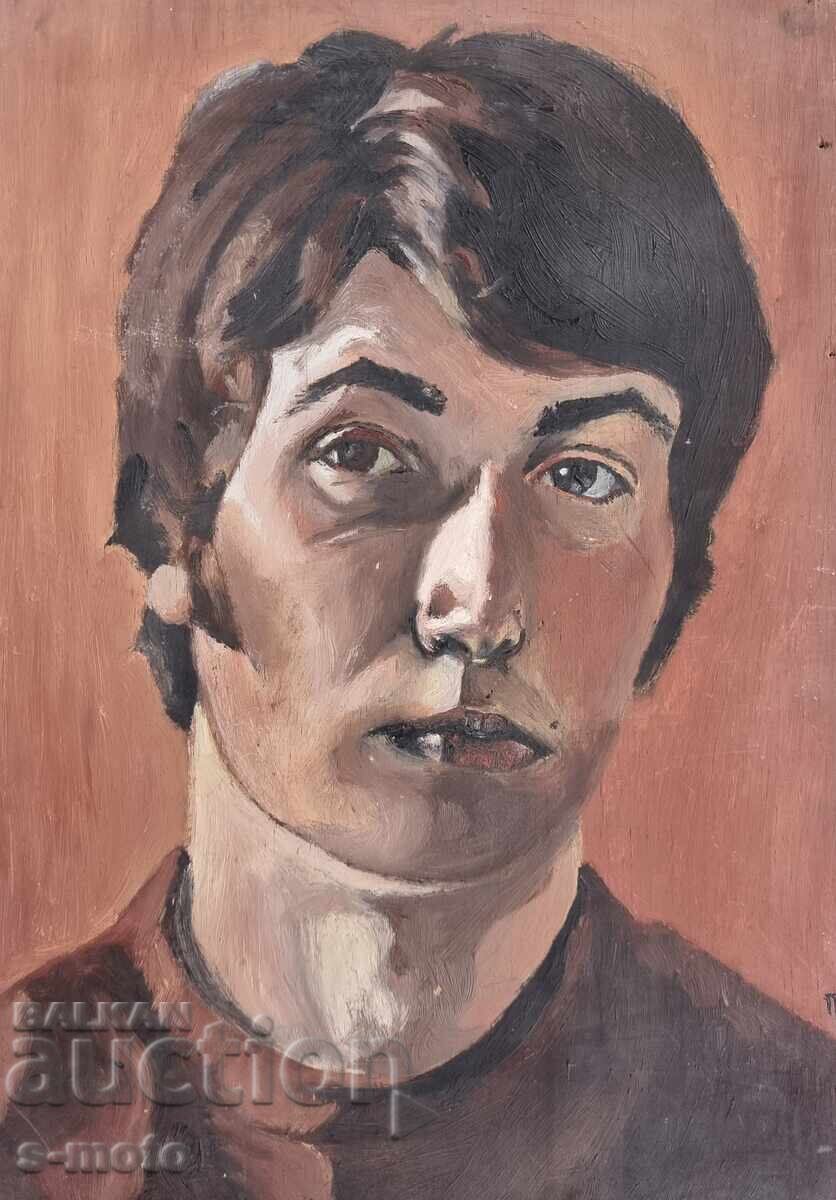 Petar Nikolov tablou ulei portret Petar Nikolov tablou ulei portret
