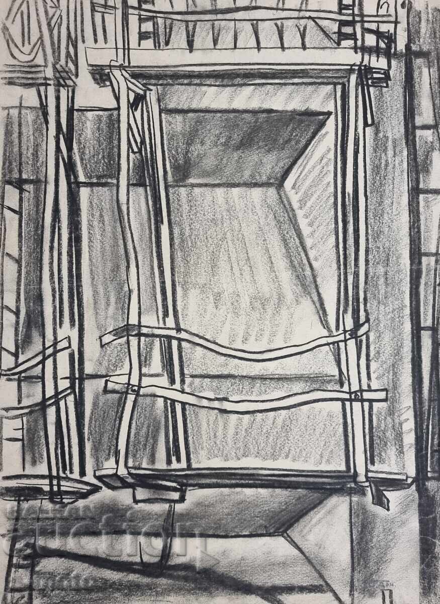 Стоян Домусчиев / 1935 - 2021 / Композиция пастел - 6