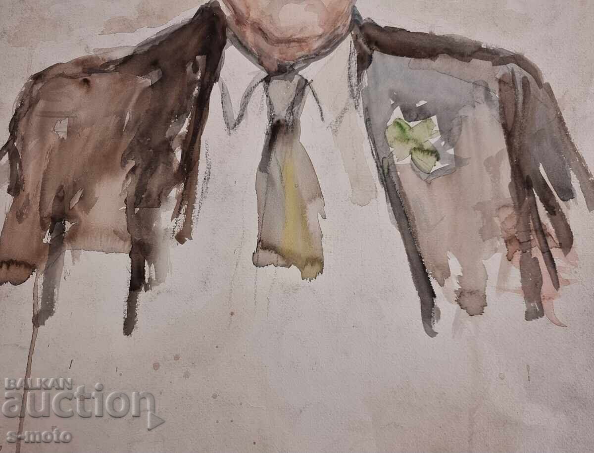 Vasilieva Stanka Watercolor Painting Portrait - 5 Vasilieva Stanka Watercolor Painting Portrait - 5