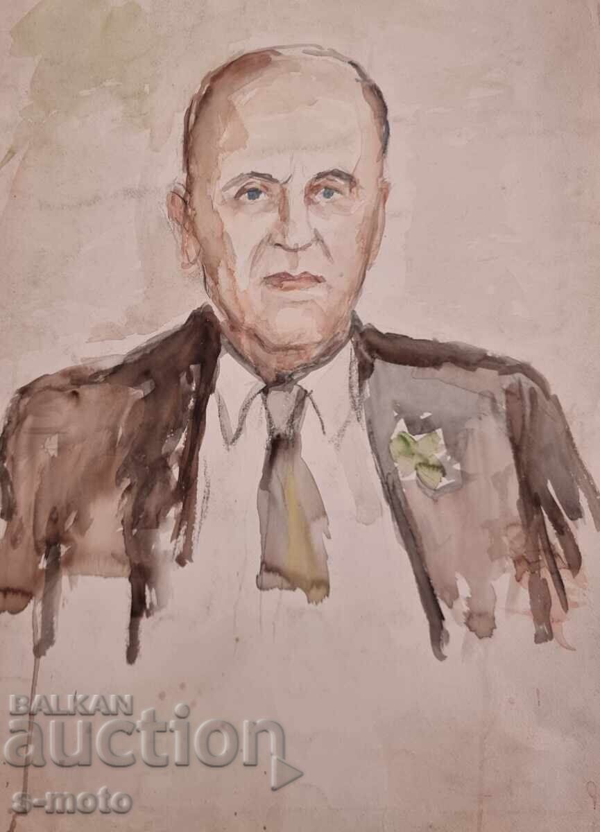 Vasilieva Stanka Watercolor Painting Portrait Vasilieva Stanka Watercolor Painting Portrait