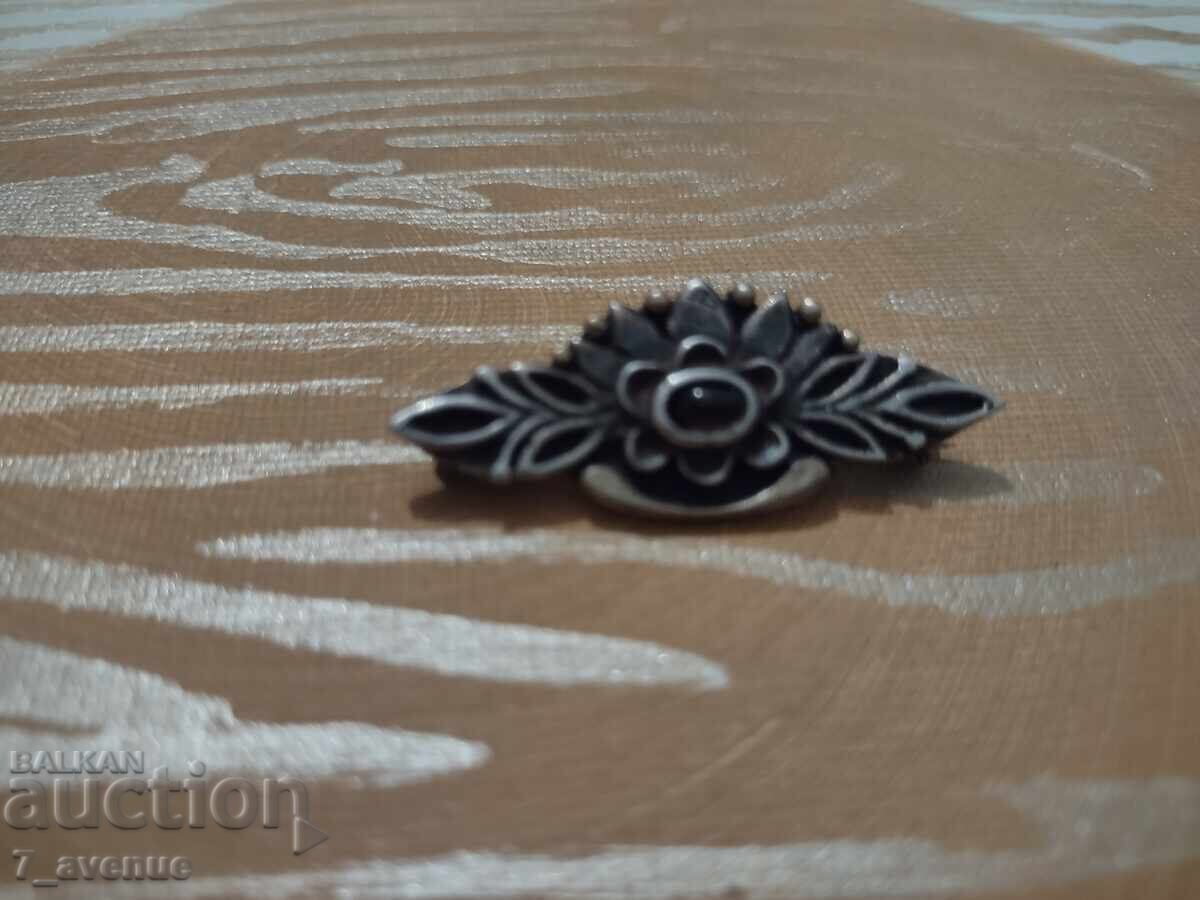 Z Brooch - Silver Handmade Almandine 20.04.25 - 7