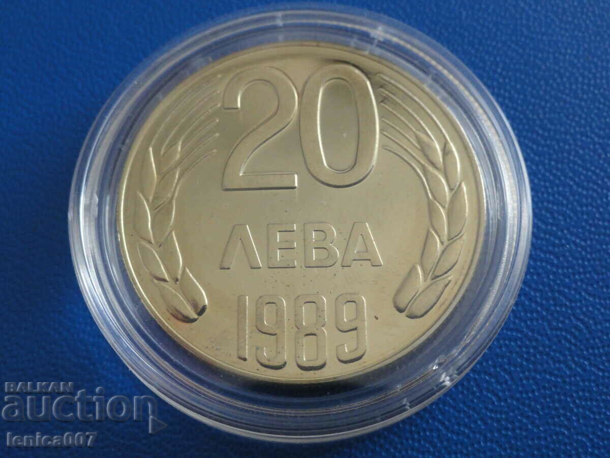 Auction Bulgaria 1989 - 20 BGN Auction Bulgaria 1989 - 20 BGN