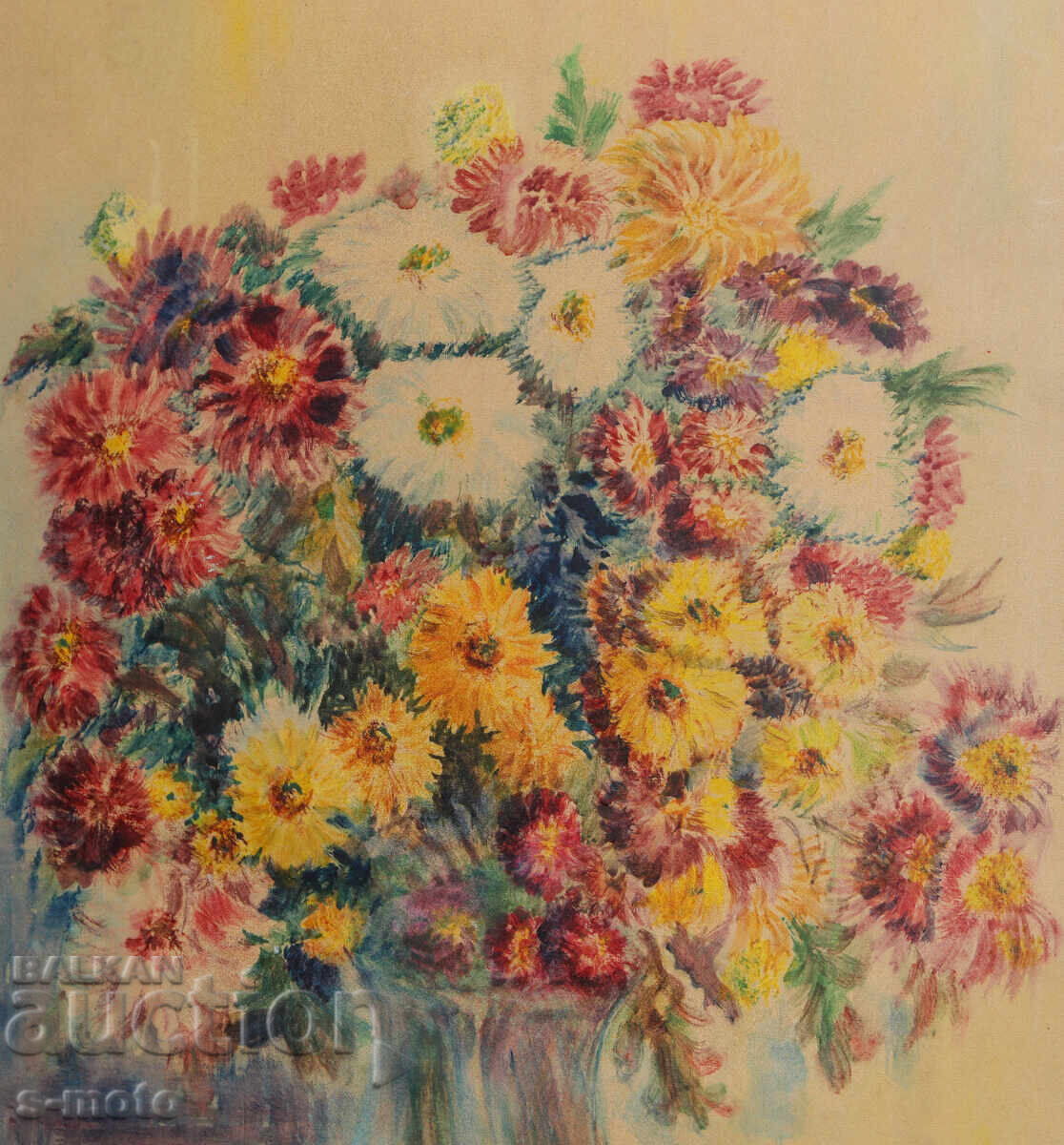 Tsvetana Kosturkova / 1914 - 2011 / Still Life Watercolor - 6