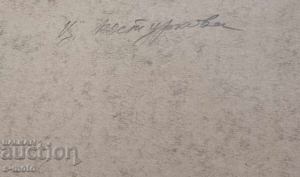 Τσβετάνα Κοστούρκοβα / 1914 - 2011 / νεκρή φύση ακουαρέλα - 7