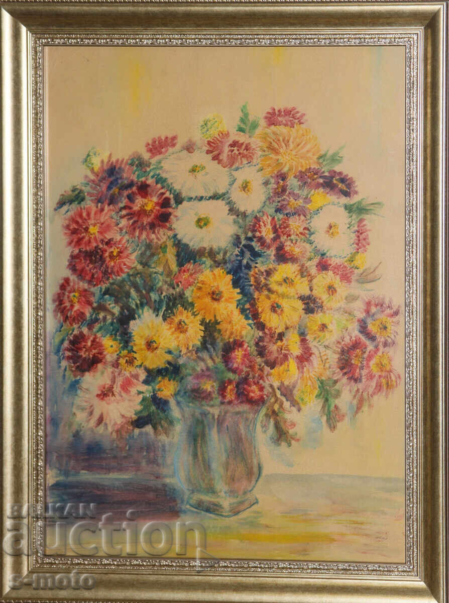 Tsvetana Kosturkova / 1914 - 2011 / Still Life Watercolor