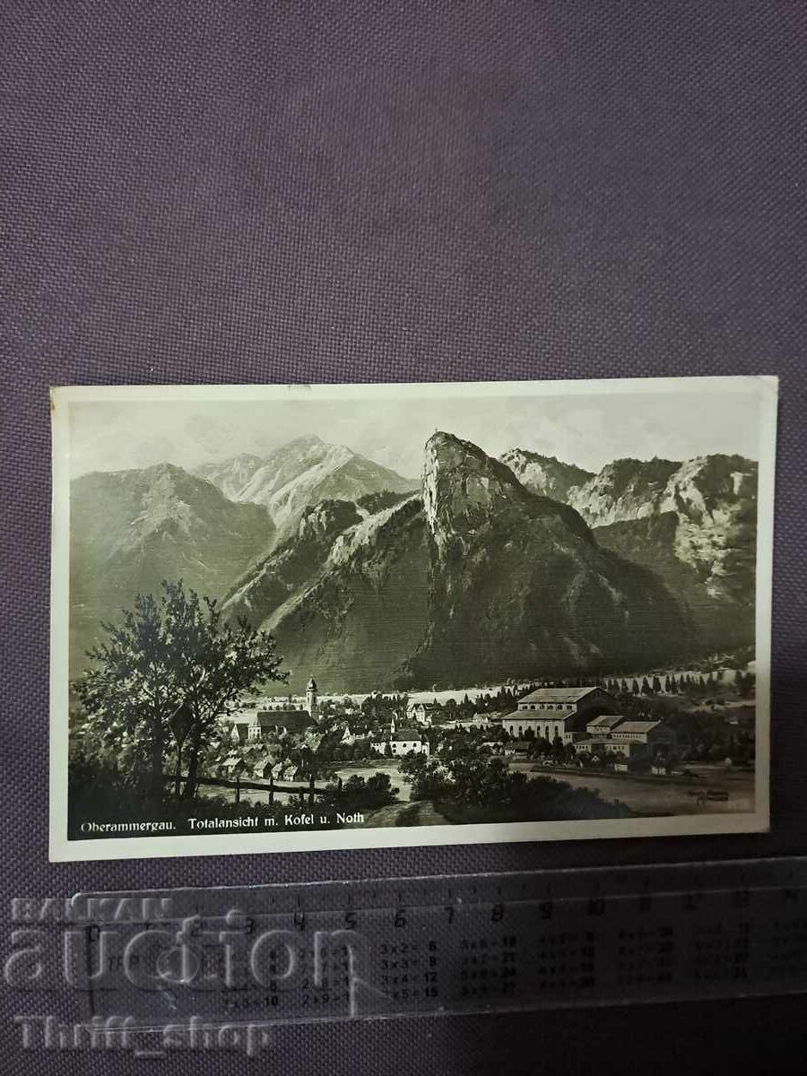 Postcard Oberammergau Postcard Oberammergau