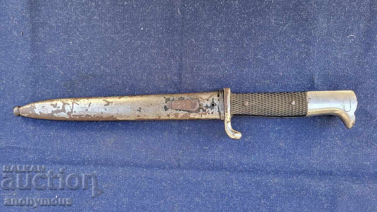 Στιλέτο, μαχαίρι παρέλασης Mauser Γερμανία 1898 Κ98 με τιμή 480.00 BGN | € 245.42 Στιλέτο, μαχαίρι παρέλασης Mauser Γερμανία 1898 Κ98 με τιμή 480.00 BGN | € 245.42