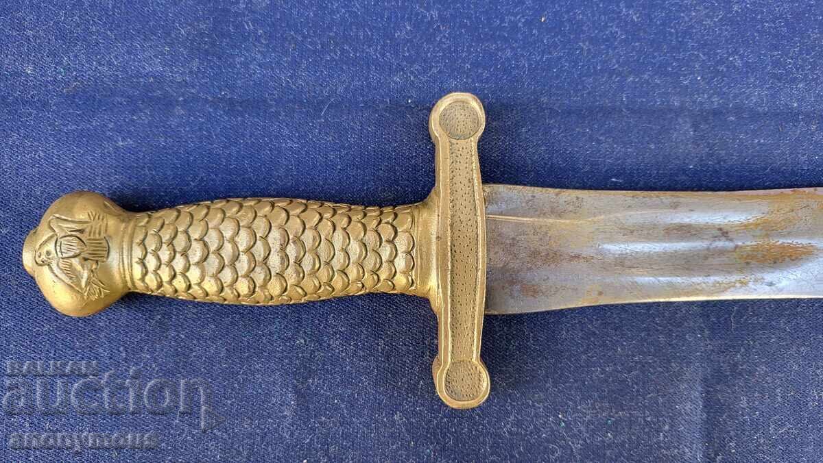 Cuțit-baionetă, cuțit Franța model 1816 Cuțit-baionetă, cuțit Franța model 1816